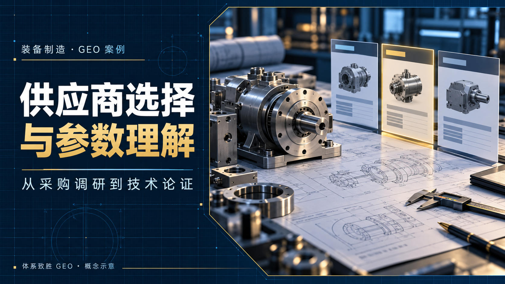 供应商选择与技术参数理解
