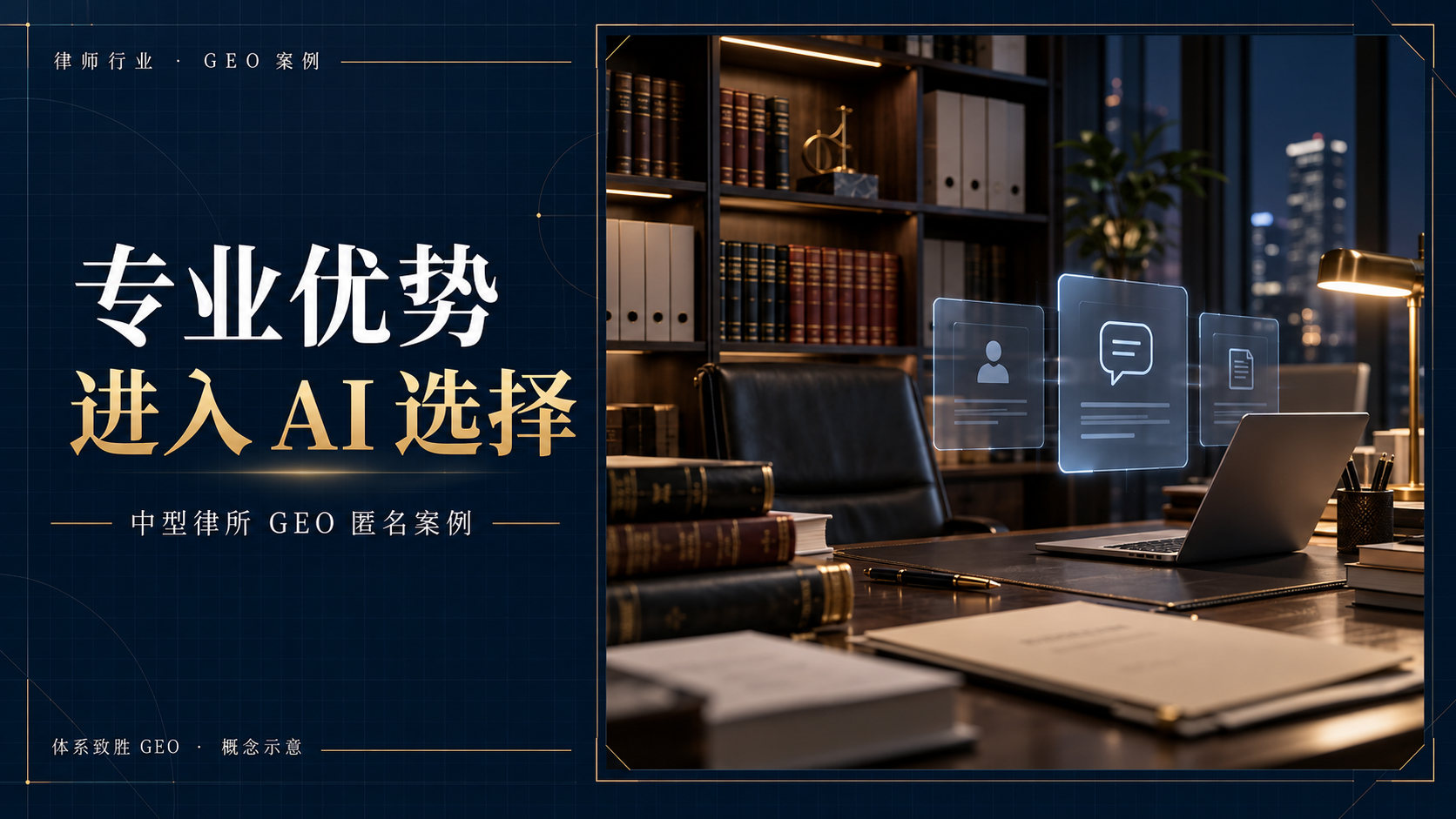 让律所的专业优势进入 AI 选择