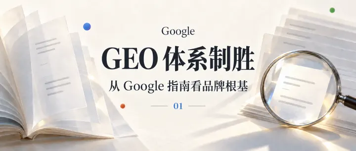 我为什么主张 GEO 体系制胜：重读 Google ai搜索官方指南