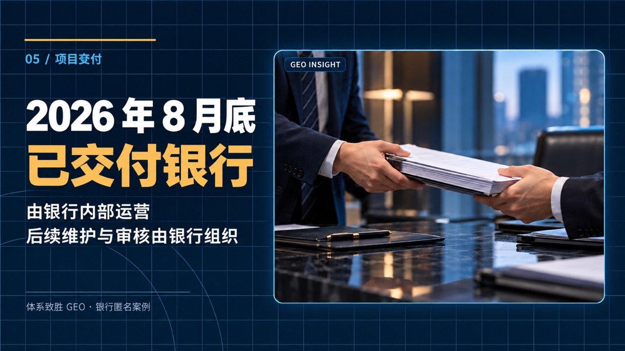 2026年8月底已交付银行,由银行内部运营